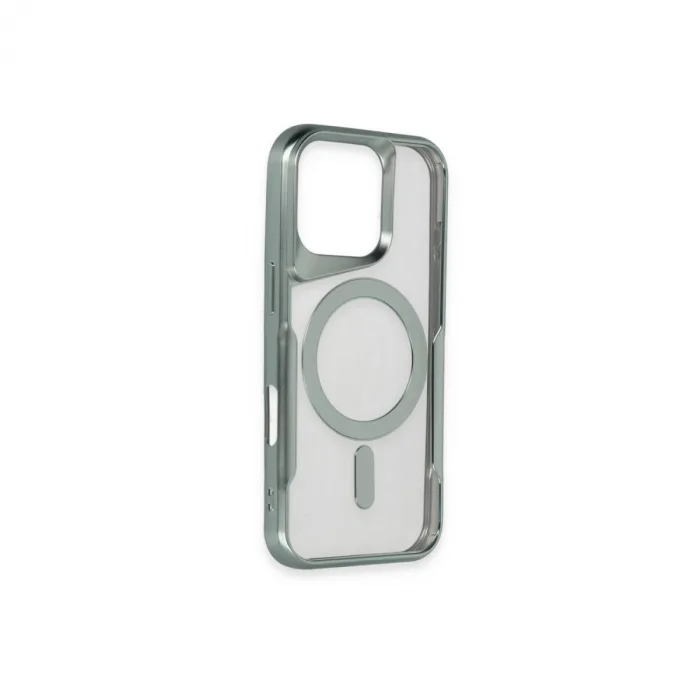 İphone 16 Plus Kılıf Boyi Magsafe Silikon Kapak - Lacivert