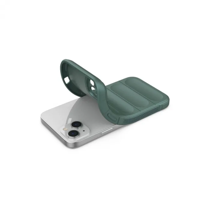 İphone 16 Plus Kılıf Optimum Silikon - Koyu Yeşil