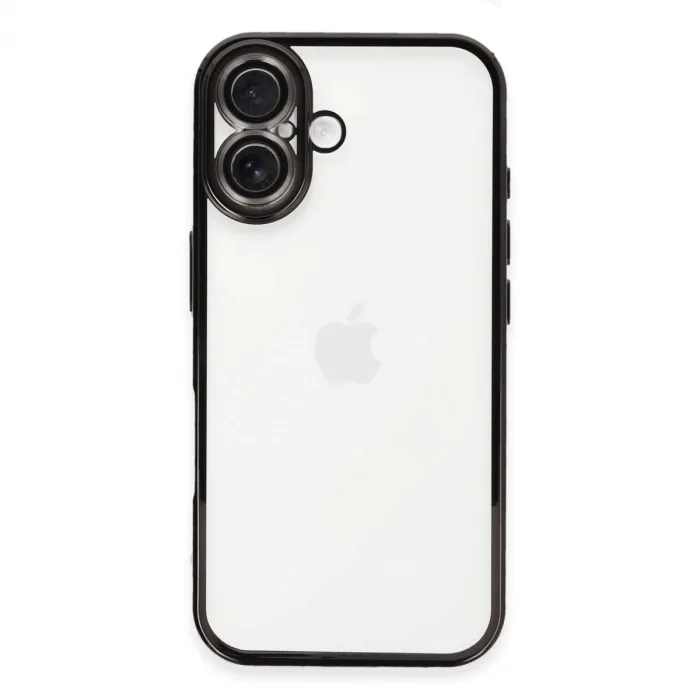 İphone 16 Plus Kılıf Razer Lensli Silikon - Siyah