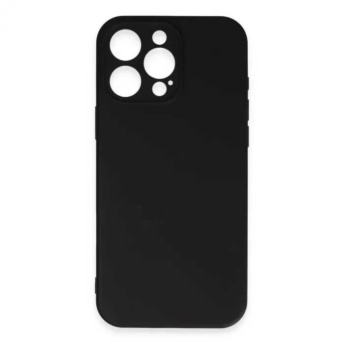 İphone 16 Pro Kılıf First Silikon - Siyah