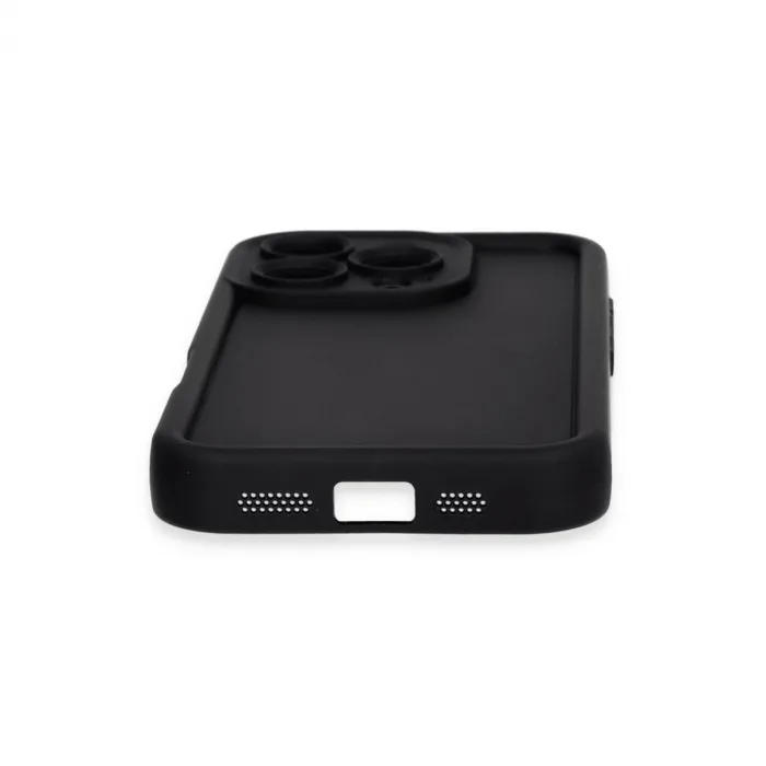 İphone 16 Pro Kılıf Viera Silikon - Siyah