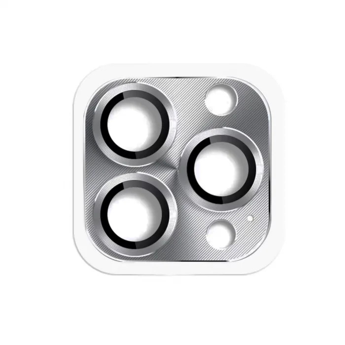 İphone 16 Pro Max Pers Alüminyum Kamera Lens - Gri