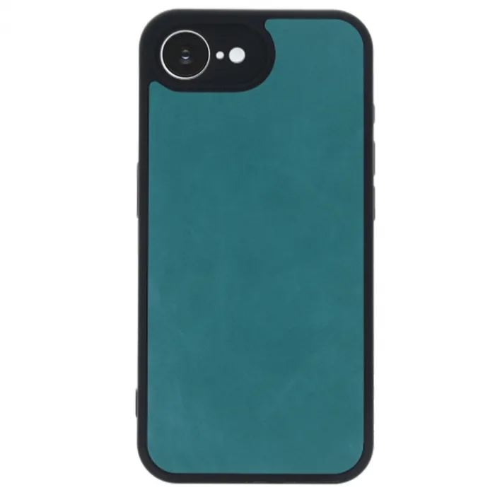 İphone 16e Kılıf Aras Deri Kapak - Açık Yeşil