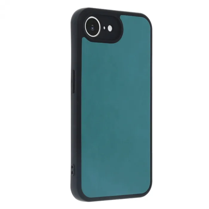 İphone 16e Kılıf Aras Deri Kapak - Açık Yeşil