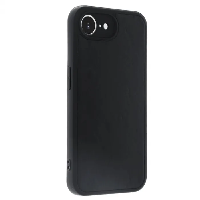 İphone 16e Kılıf Aras Deri Kapak - Siyah