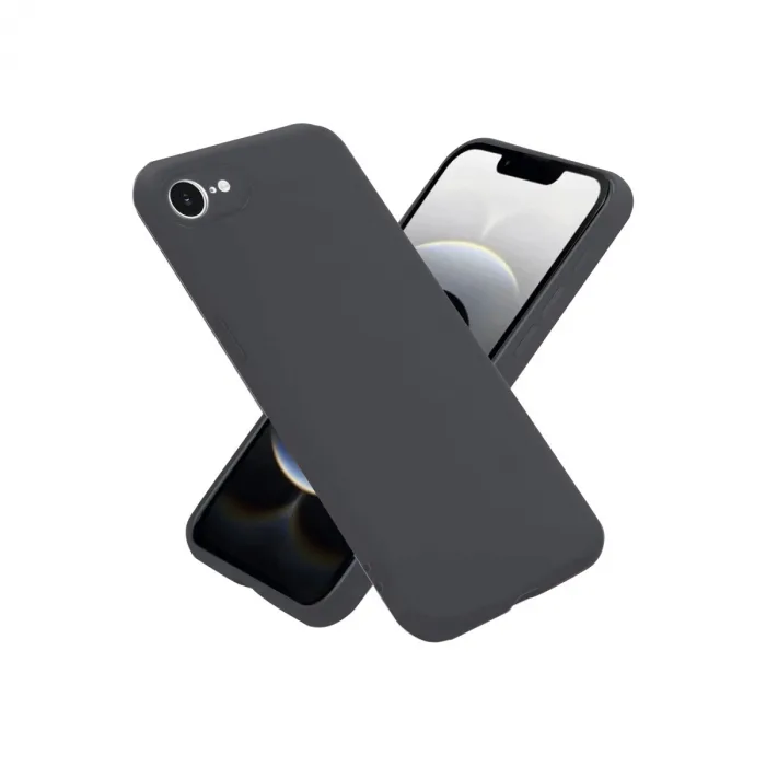 İphone 16e Kılıf First Silikon - Gri