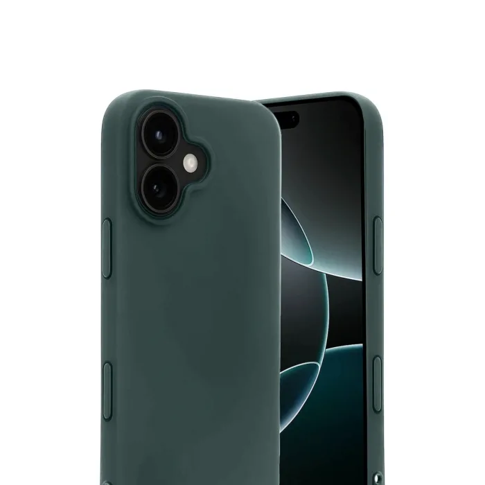 İphone 17 First Silikon - Koyu Yeşil