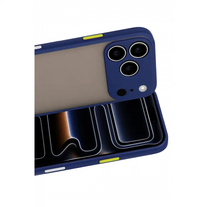 İphone 17 Pro Kılıf Montreal Silikon Kapak - Laicvert
