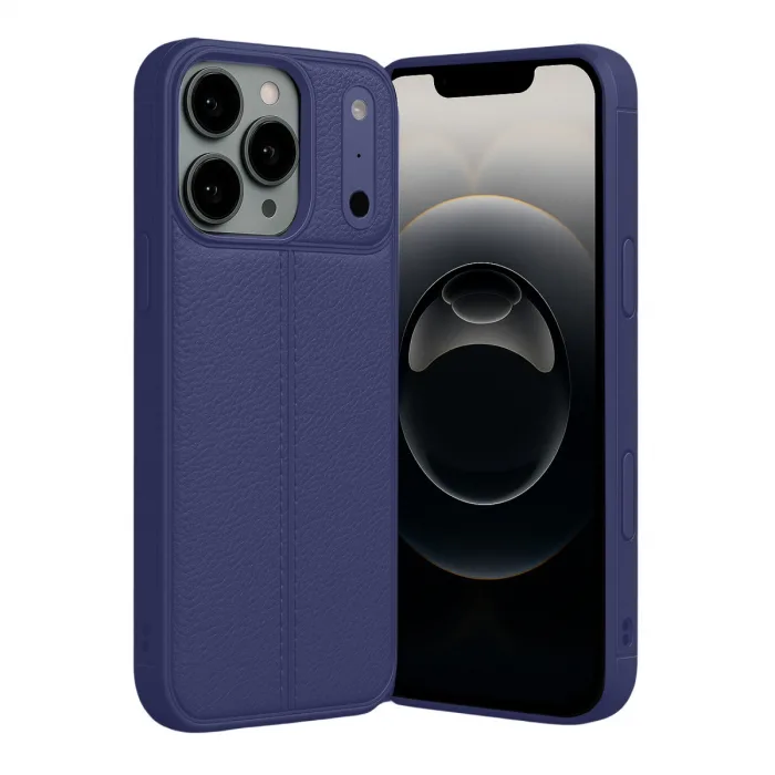 İphone 17 Pro Max Auto Focus Kapak - Lacivert