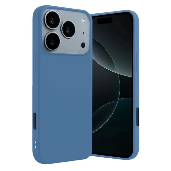 İphone 17 Pro Max First Silikon - Mavi