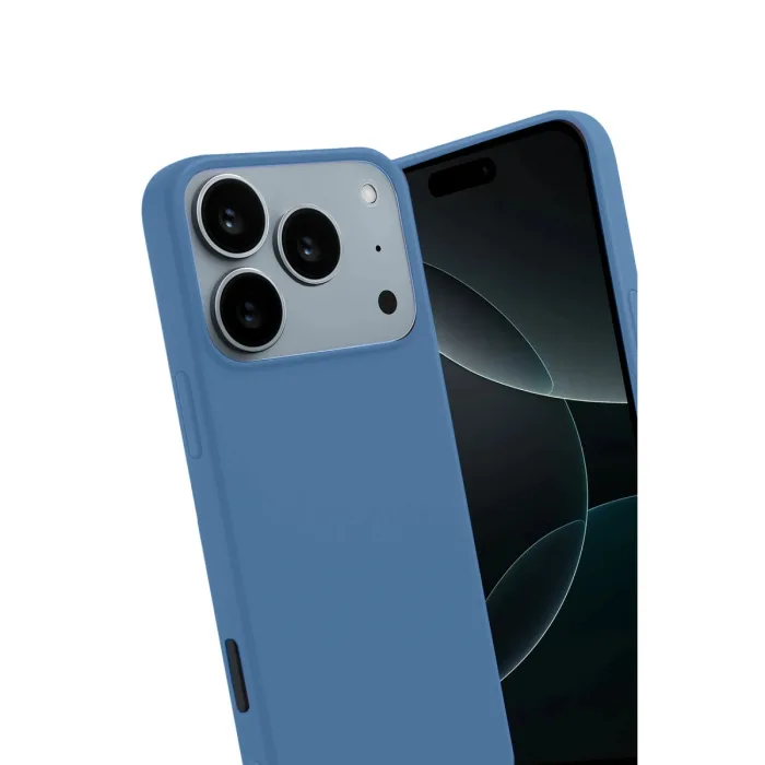 İphone 17 Pro Max First Silikon - Mavi