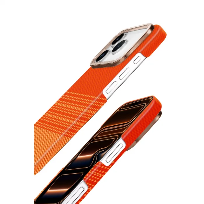 İphone 17 Pro Vega Magsafe Kapak - Sarı
