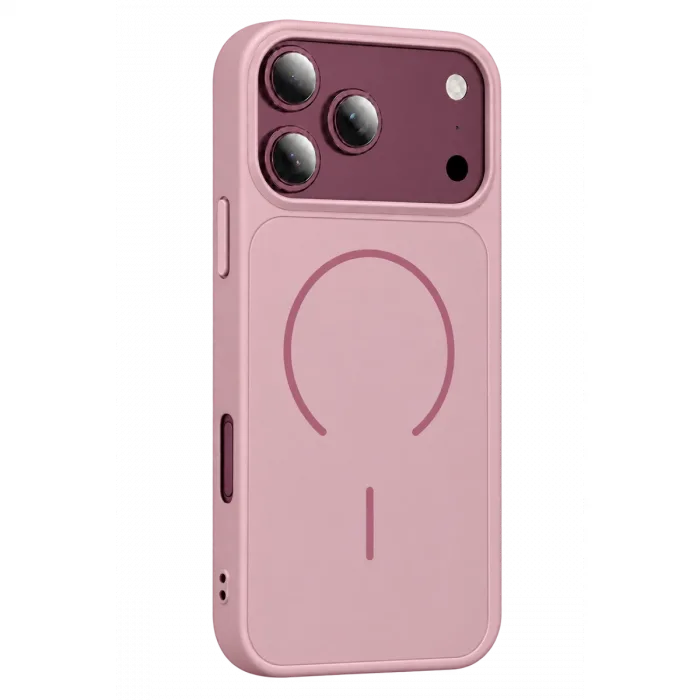 İphone 18 Pro Azus Magsafe Kapak - Pembe