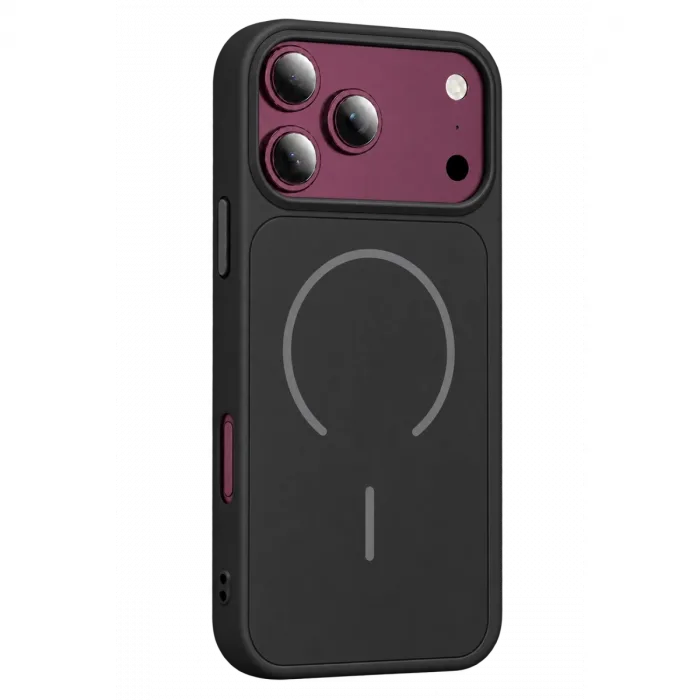 İphone 18 Pro Max Azus Magsafe Kapak - Siyah