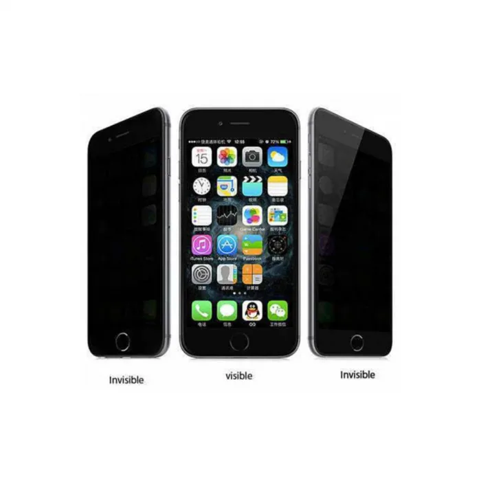 İphone 6 Bilvis Hayalet Cam Ekran Koruyucu - Siyah