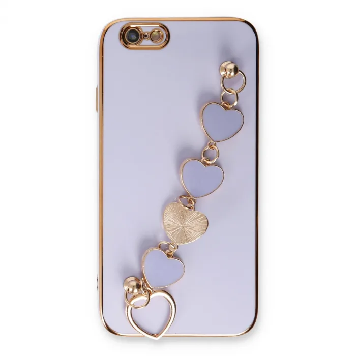 İphone 6 Kılıf Esila Silikon - Lila