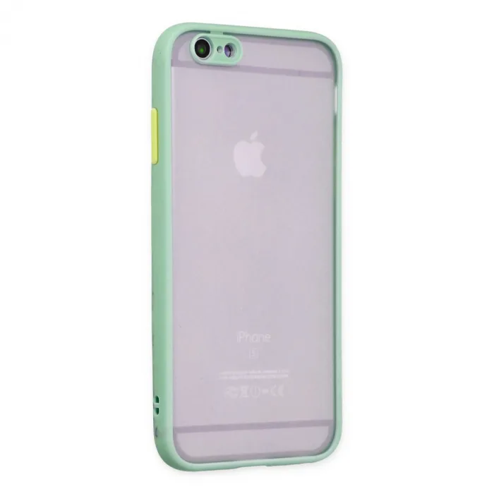 İphone 6 Kılıf Montreal Silikon Kapak - Turkuaz