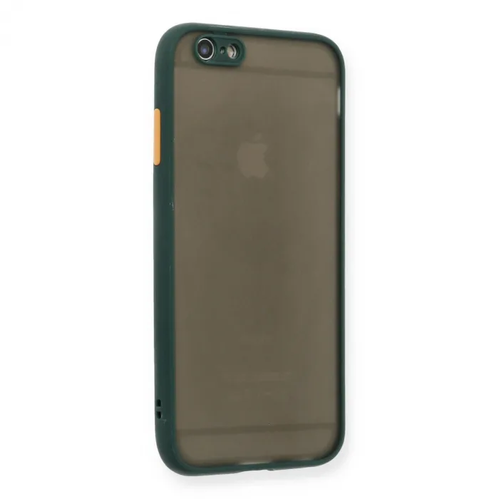İphone 6 Kılıf Montreal Silikon Kapak - Yeşil