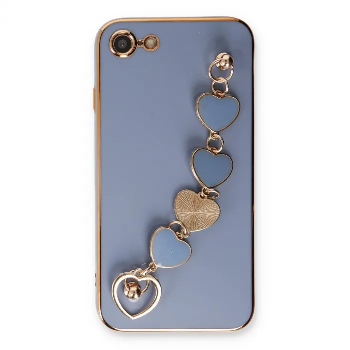 İphone 7 Kılıf Esila Silikon - Gri