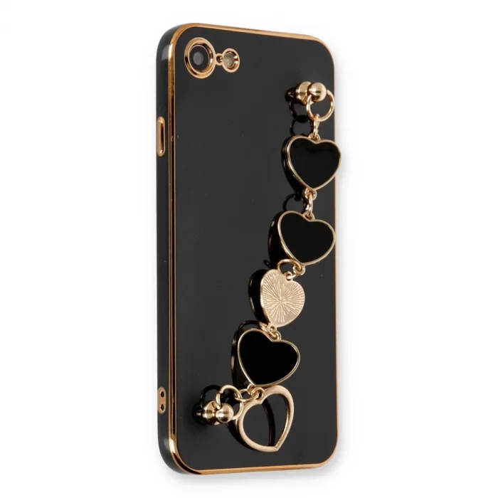 İphone 7 Kılıf Esila Silikon - Siyah