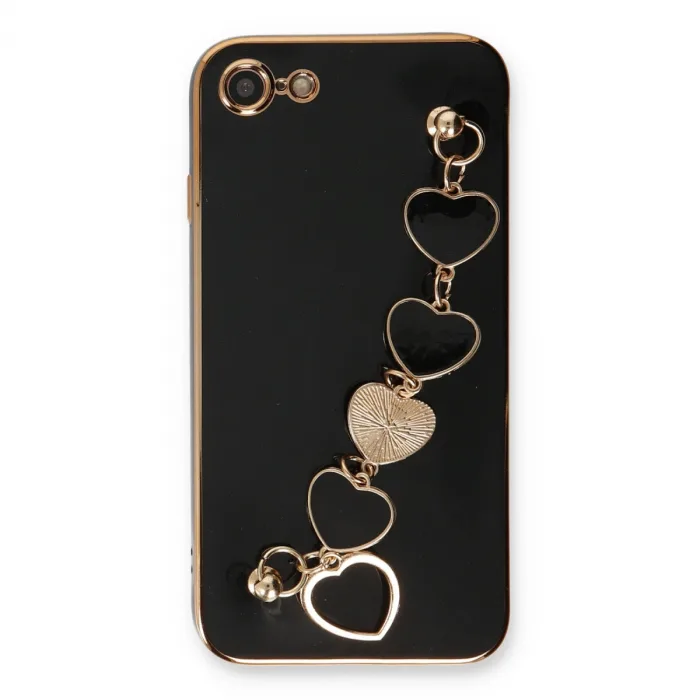 İphone 7 Kılıf Esila Silikon - Siyah