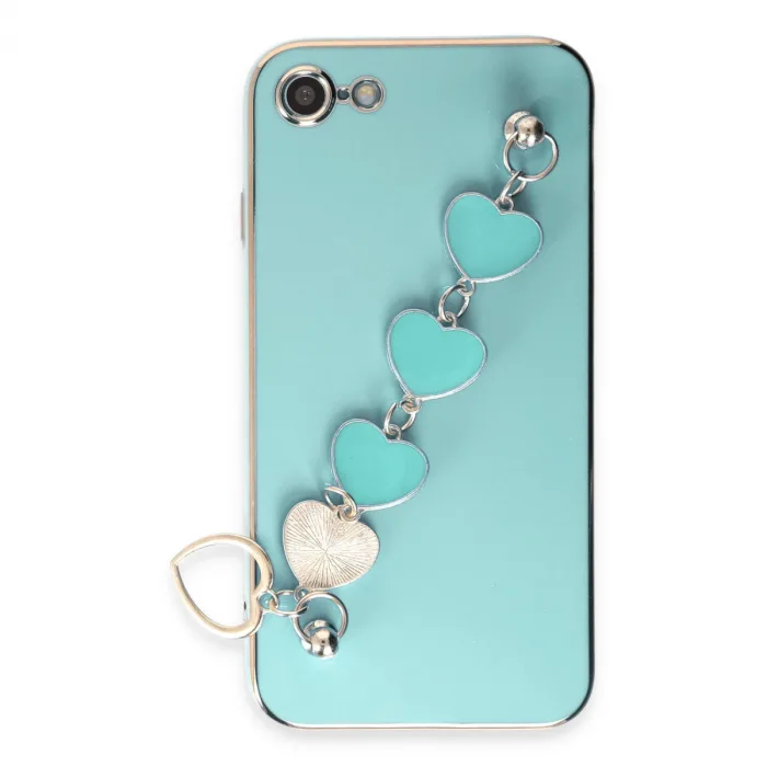 İphone 7 Kılıf Esila Silikon - Su Yeşili