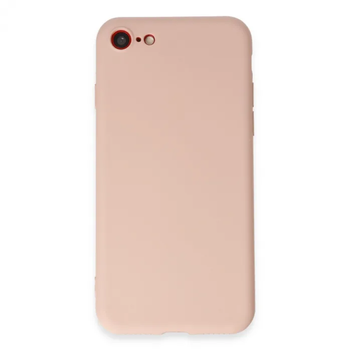 iPhone 7 Kılıf First Silikon - Pudra