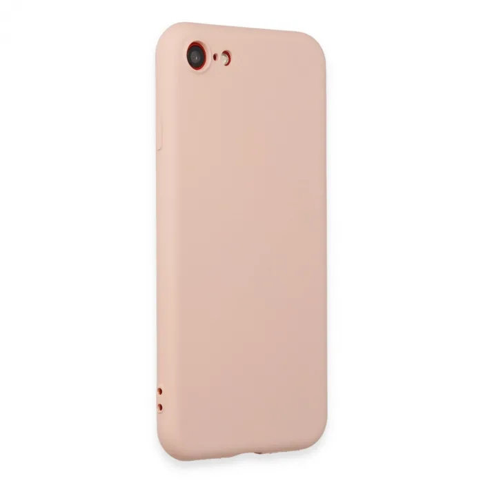 iPhone 7 Kılıf First Silikon - Pudra