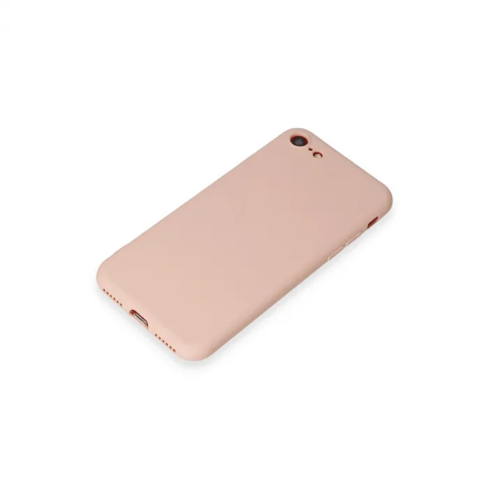 iPhone 7 Kılıf First Silikon - Pudra