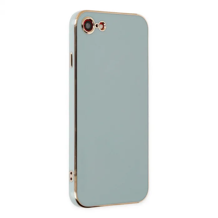 İphone 7 Kılıf Volet Silikon - Açık Yeşil