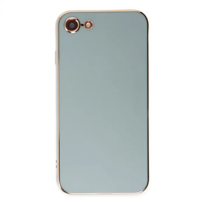 İphone 7 Kılıf Volet Silikon - Açık Yeşil