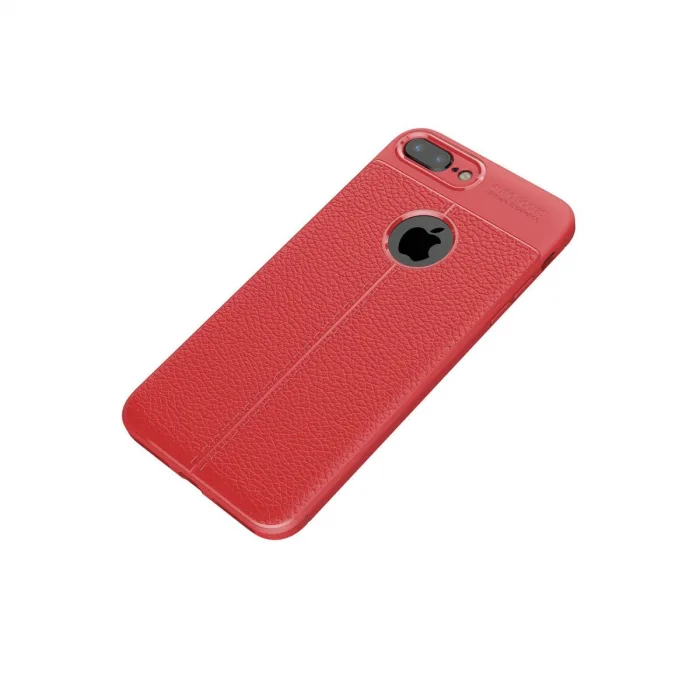 İphone 7 Plus Kılıf Auto Focus Kapak - Kırmızı