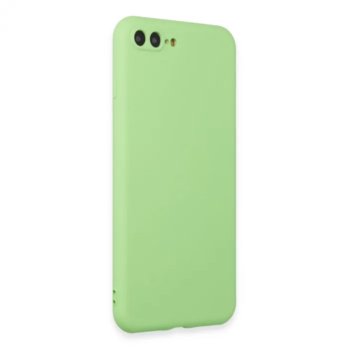 İphone 7 Plus Kılıf First Silikon - Açık Yeşil