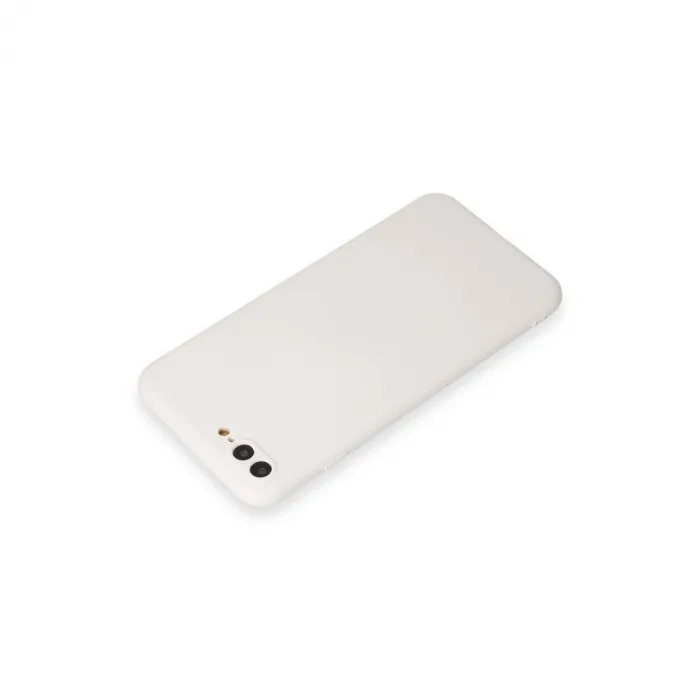 İphone 7 Plus Kılıf First Silikon - Beyaz