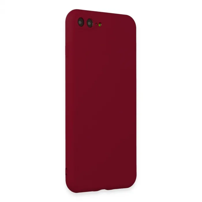İphone 7 Plus Kılıf First Silikon - Bordo