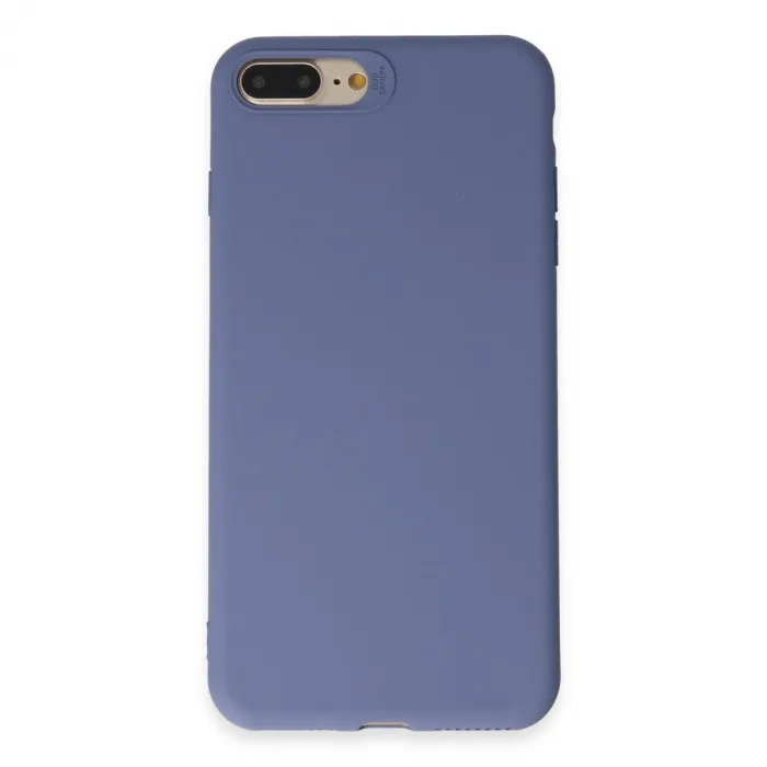 İphone 7 Plus Kılıf First Silikon - Gri