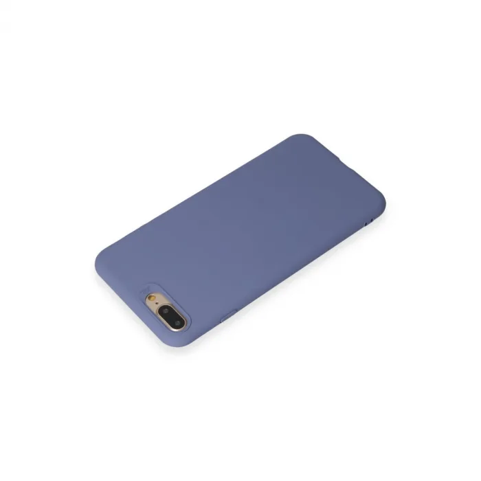 İphone 7 Plus Kılıf First Silikon - Gri