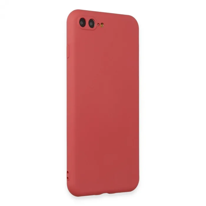 İphone 7 Plus Kılıf First Silikon - Kiremit