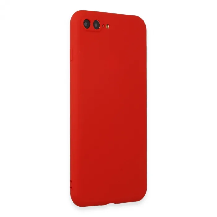 İphone 7 Plus Kılıf First Silikon - Kırmızı