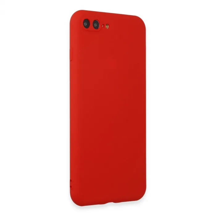 İphone 7 Plus Kılıf First Silikon - Kırmızı