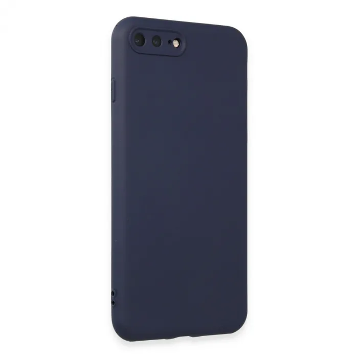 İphone 7 Plus Kılıf First Silikon - Lacivert
