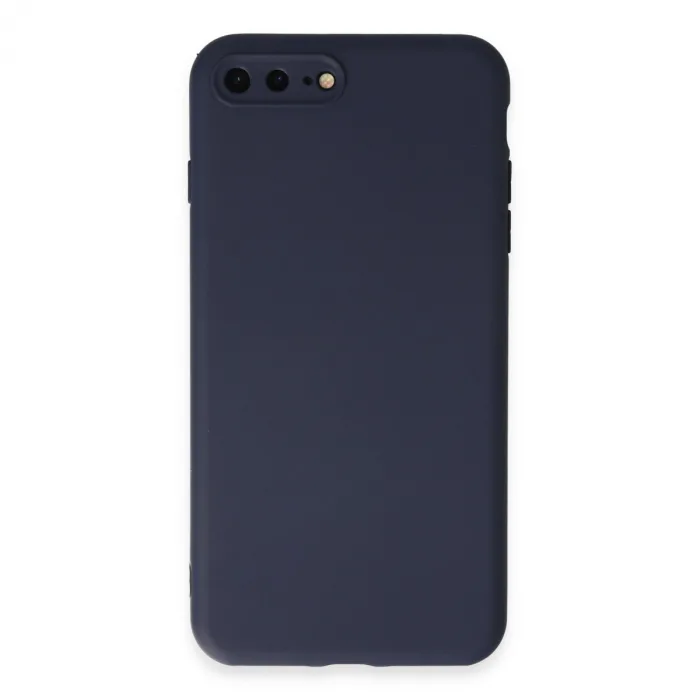 İphone 7 Plus Kılıf First Silikon - Lacivert