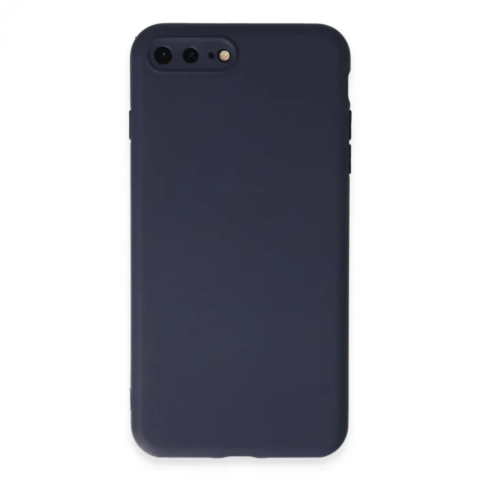 İphone 7 Plus Kılıf First Silikon - Lacivert