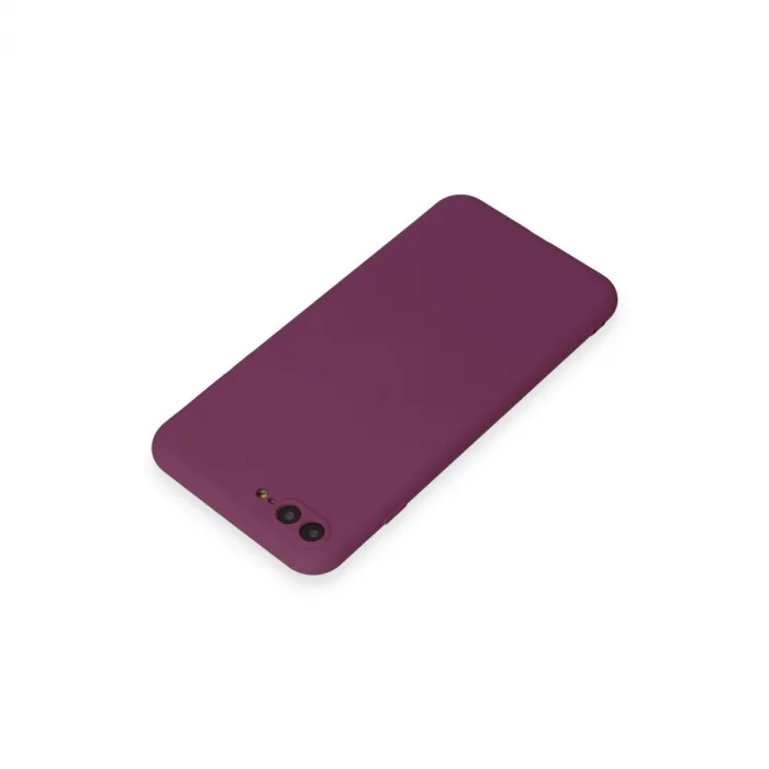 İphone 7 Plus Kılıf First Silikon - Mürdüm