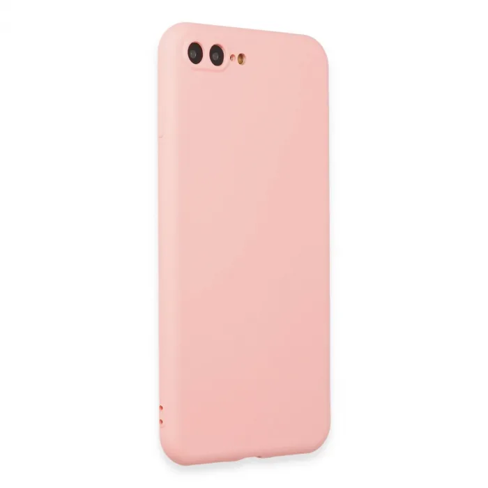 İphone 7 Plus Kılıf First Silikon - Pudra