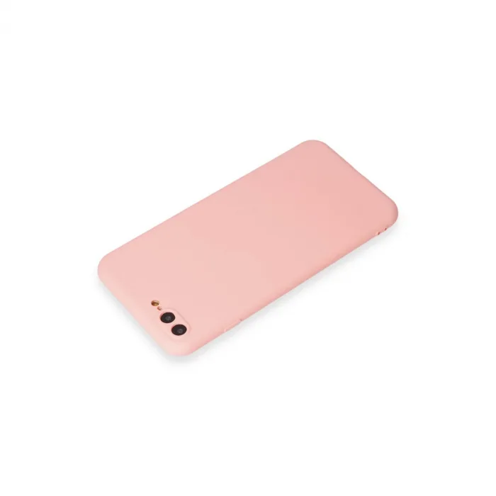 İphone 7 Plus Kılıf First Silikon - Pudra