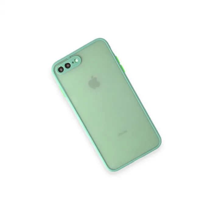 İphone 7 Plus Kılıf Montreal Silikon Kapak - Turkuaz