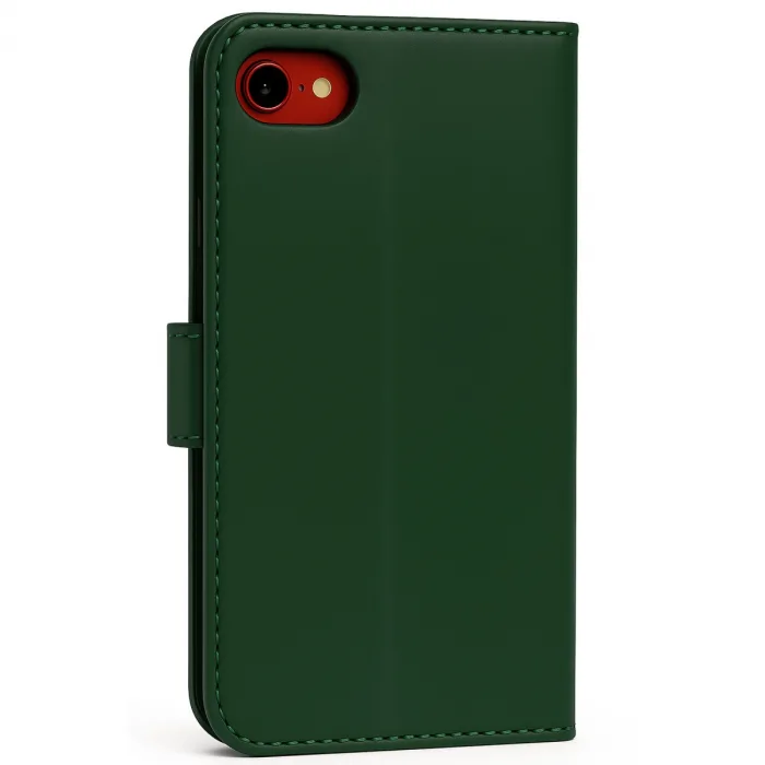 İphone 7 Trend S Plus Kapaklı Kılıf - Yeşil