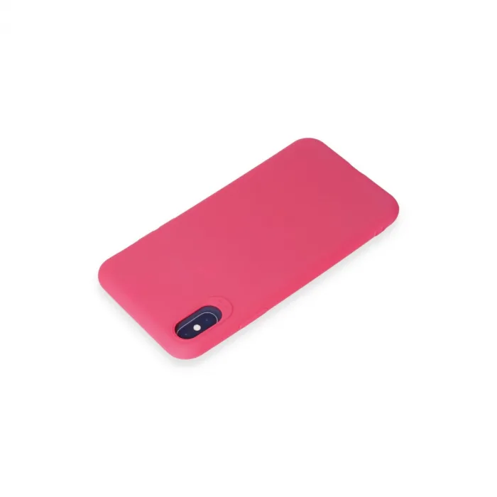 İphone X Kılıf First Silikon - Pembe