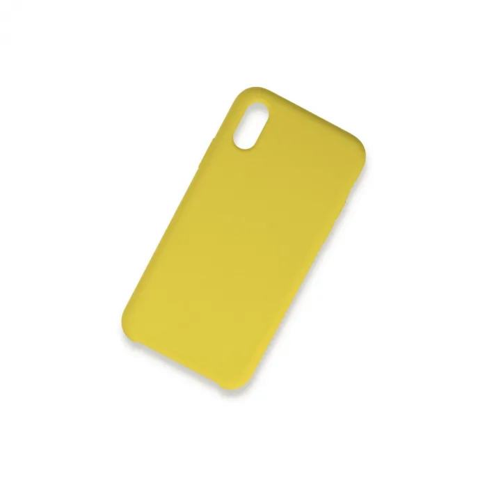 İphone X Kılıf Lansman Legant Silikon - Sarı